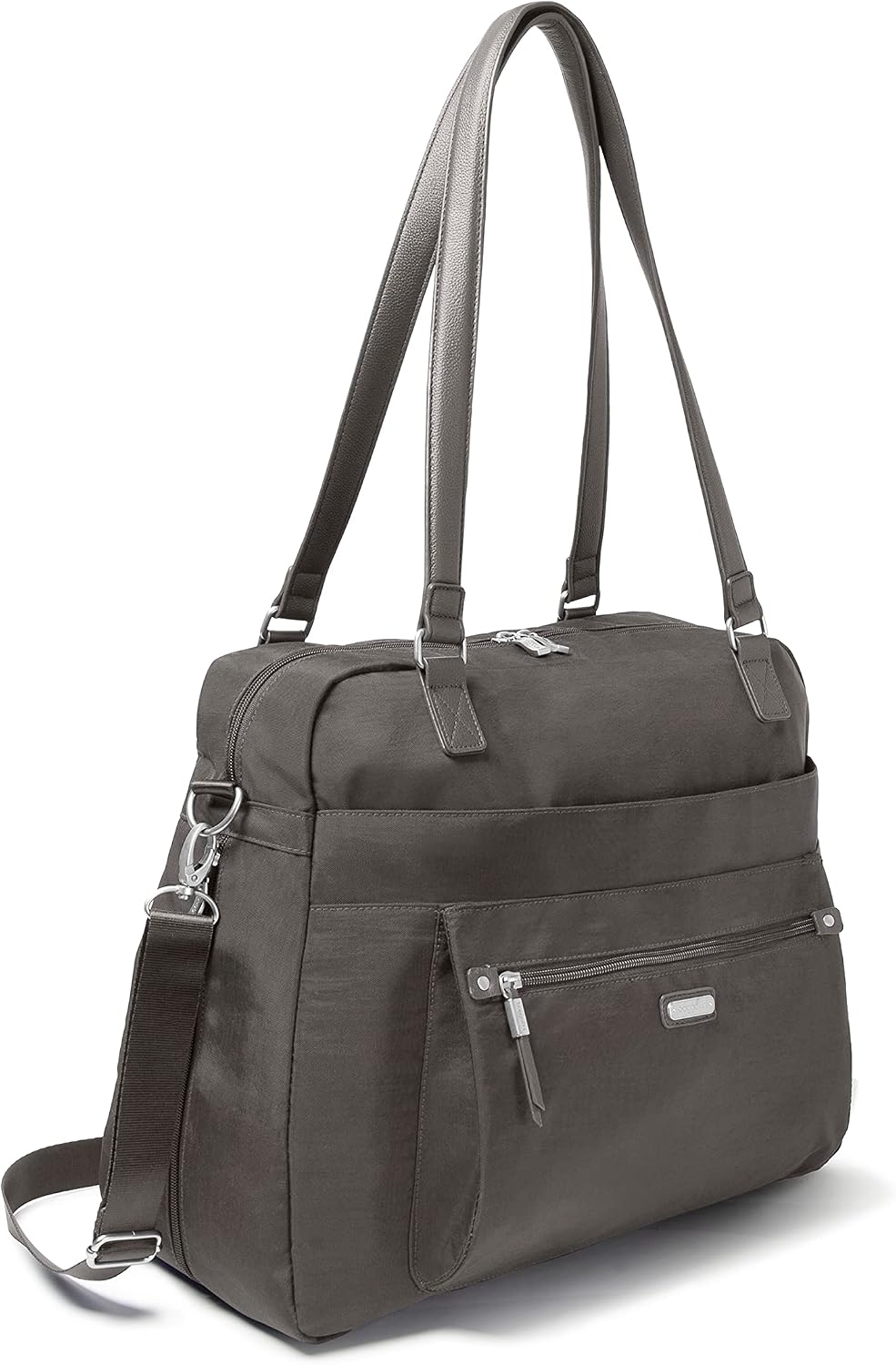 Baggallini Overnight Expandable Laptop Tote with RFID Phone Wristlet