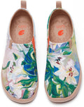 UIN Women's Slip On Shoes Colorful Comfortable Lightweight Art Travel Sneakers Casual Floral Stylish Everyday Loafers