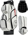 Ghost Golf Cart Bags, GT-14 - Golf Bags for Men & Women, 14-Way Dividers with Premium Materials & Magnetic Pockets - Golf Bag Capacity with 11 External Pockets
