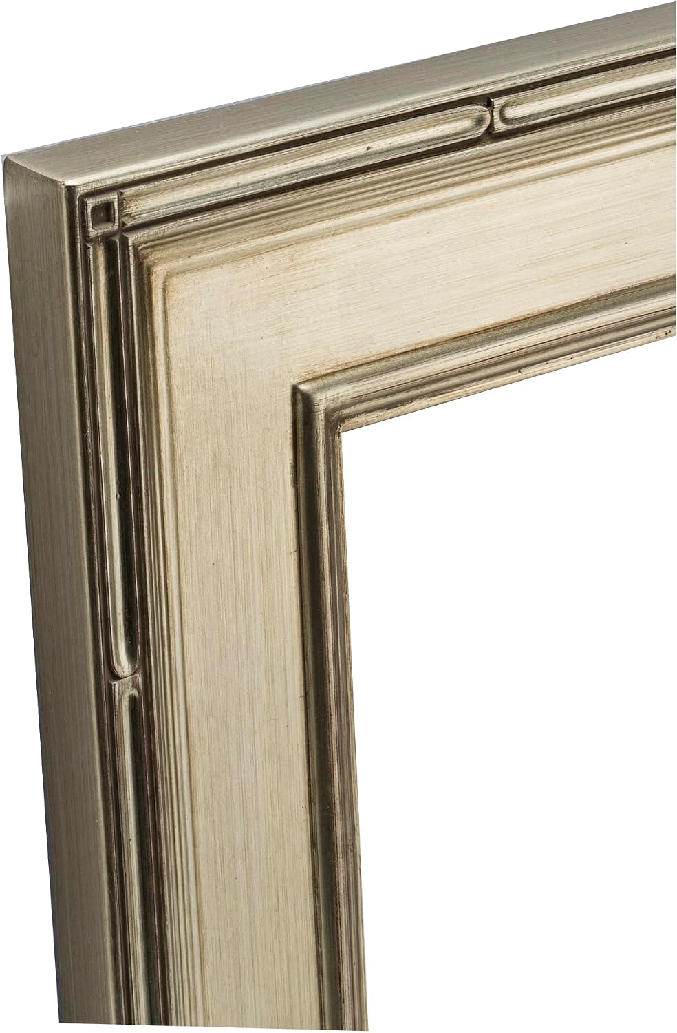 Creative Mark Museum Plein Aire Ornate Picture Frame - 24x24 - Silver Leaf - Pack of 2, High-End Antique Style Frames - Open Back with No Glass or Backing