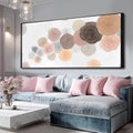 Modern Wall Decor Abstract Framed Wall Art Textured Oil Paintings 32'x70' Art for Office Living Room Decorations Kitchen Artwork