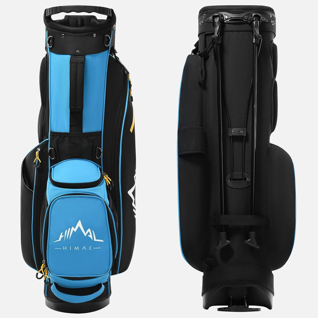 GoHimal 14-Way Golf Stand Bag, Golf Bag with Stand - Lightweight Durable Club Bag for Men & Women