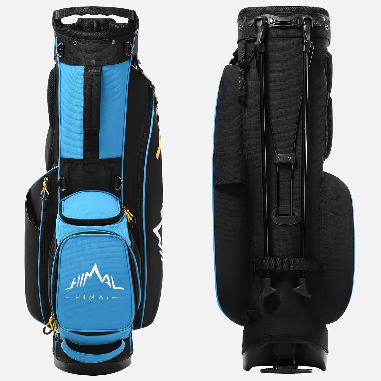 GoHimal 14-Way Golf Stand Bag, Golf Bag with Stand - Lightweight Durable Club Bag for Men & Women