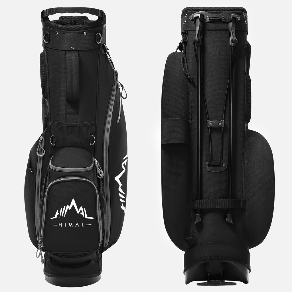 GoHimal 14-Way Golf Stand Bag, Golf Bag with Stand - Lightweight Durable Club Bag for Men & Women