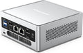 MINISFORUM NAB6 Lite Mini PC 12th Gen Core i5-12600H(12C/16T) HDMI×2+USB-C×2 4K@60Hz Outputs Mini Computer, 16GB RAM 1TB SSD with HDD Slot, Intel Iris Xe Graphics Desktop Computer