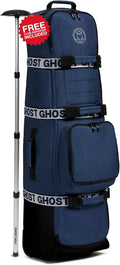 Ghost Golf AWOL Golf Travel Bag for Airlines with Wheels - Soft Padded Golf Club Travel Cover Fits All Stand & Cart Bags - Lockable Zippers, Water Resistant & Long-Lasting Heavy Duty Material