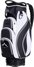 uniHimal Golf Cart Bag with 14-Way Divider Top, Ample Storage Space, Men's Golf Bag with Handles and Umbrella Holder