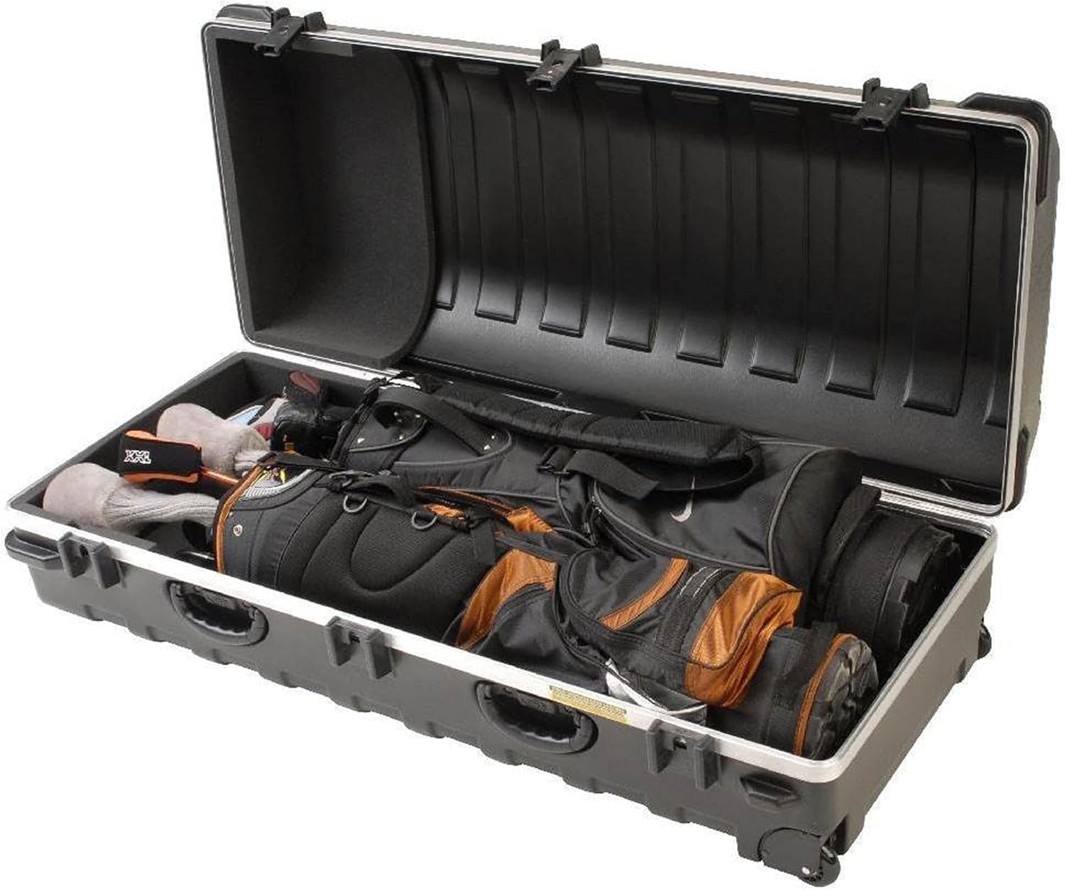 SKB Staff ATA Hard Shell Plastic Golf Travel Case for Cart Bags