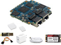 Banana Pi BPI-R3 Mini Wi-Fi 6 Wireless Dual-Band Router Board, OpenWRT Development Board, MediaTek MT7986 (Filogic 830) CPU, 2GB DDR4 RAM 8GB eMMC, Support M.2 NVMe SSD 2X 2.5GbE SFP Ethernet
