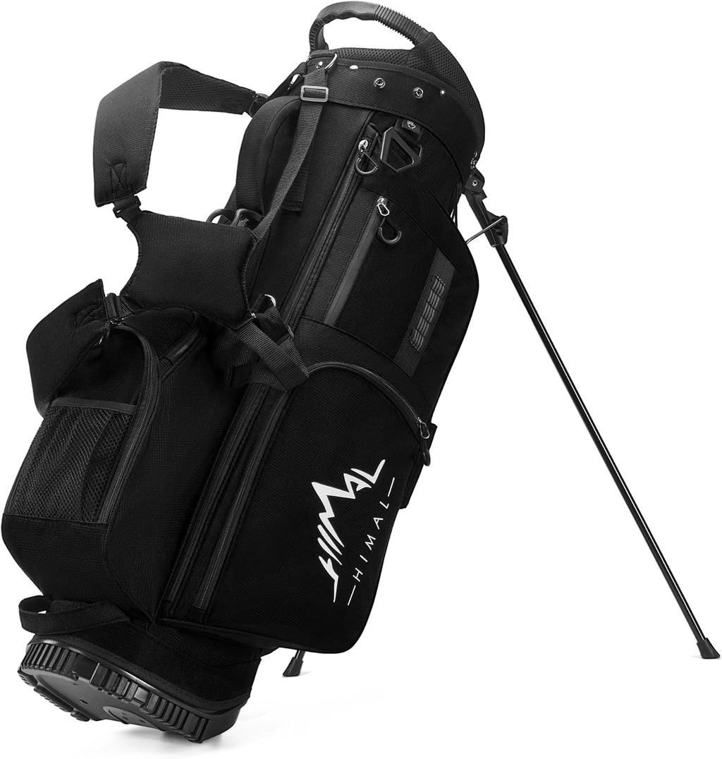 uniHimal Golf Stand Bag with 7 Way Top Dividers, Lightweight Golf Bags for Men Women with Multiple Pockets, Dual Straps