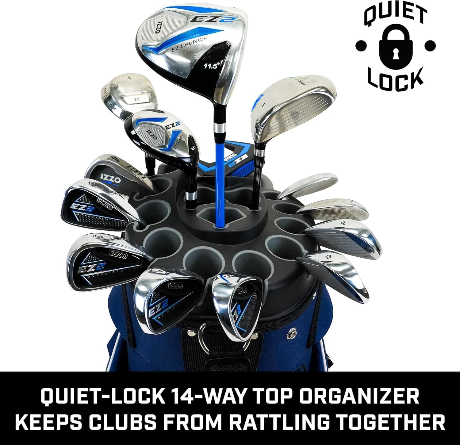Izzo Vault Golf Cart Bag