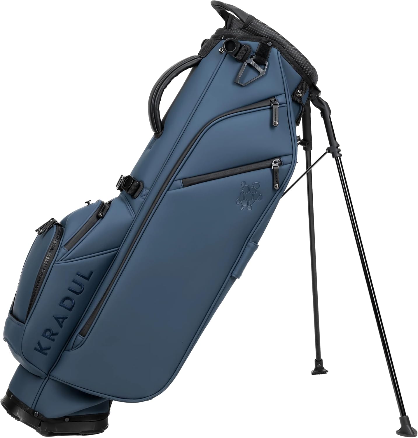 KRADUL - LUX 7.5' 4-Way Carry Bag – Lightweight Golf Stand Bag with Club Organizer, Push Cart Compatible, Travel-Ready Design