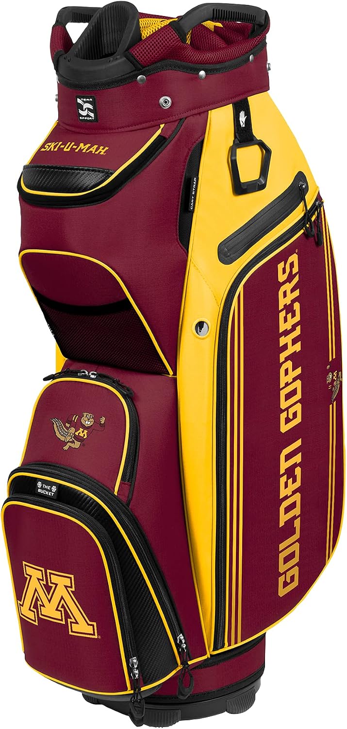 Team Effort NCAA The Bucket III Cooler Cart Golf Bag