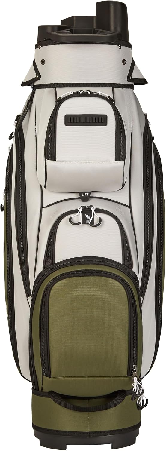 uniHimal14-Way Golf Cart Bag Pro with Full Length Divider Top, Golf Bag for Men with Handles and Rain Cover