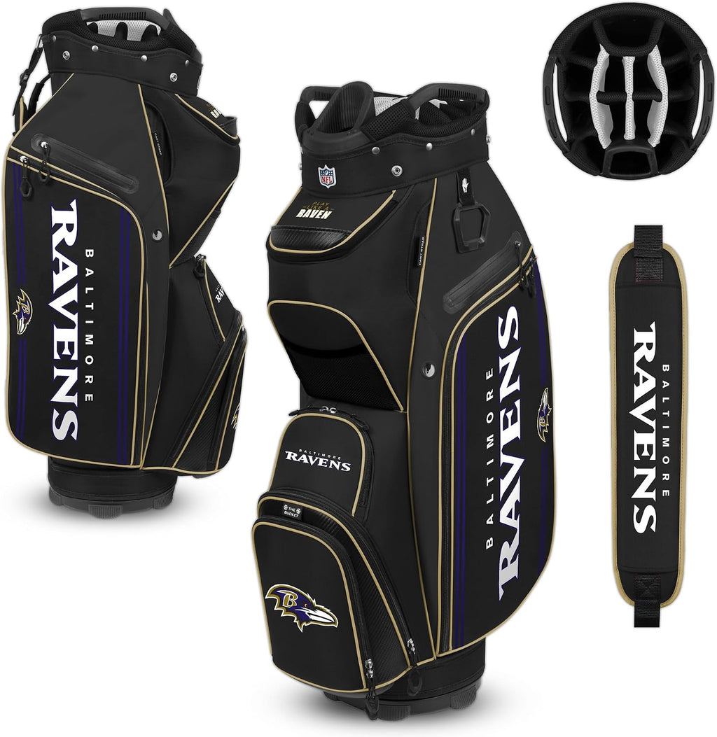 Team Effort NFL The Bucket III Cooler Cart Golf Bag