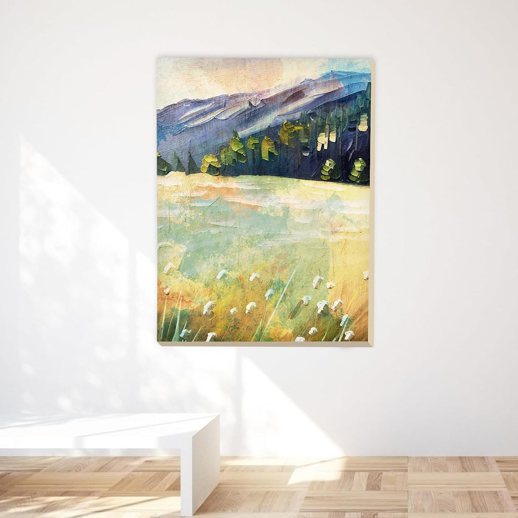 Falling in Art 2 Pack Unfinished Wooden Canvas Panels, 30x40 Gallery Birch Wood Panels Kit, 1 1/2' Deep Art Cradle Boards for Acrylic Painting, Pouring and Burning