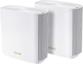 ASUS ZenWiFi AX Whole-Home Tri-Band Mesh WiFi 6 System (XT8) - 2 Pack, Coverage up to 5,500 sq.ft or 6+Rooms (Renewed)