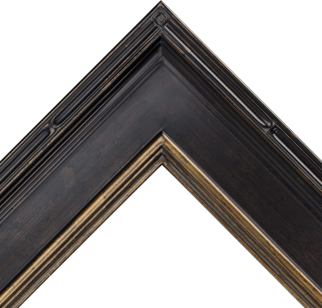 Creative Mark Picture Frame, Museum Collection Black & Gold Plein Aire, 5x7 inches, 2 Count