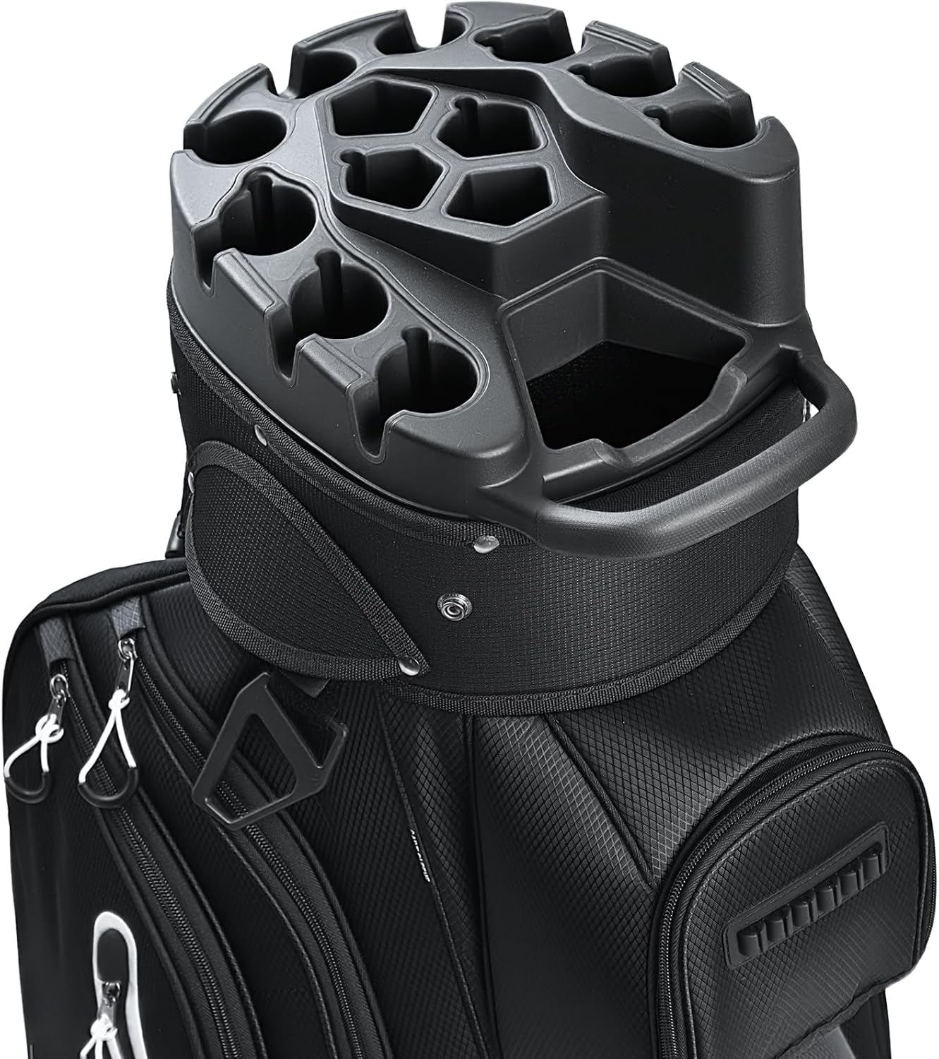uniHimal14-Way Golf Cart Bag Pro with Full Length Divider Top, Golf Bag for Men with Handles and Rain Cover
