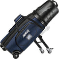 JANUS Golf Travel Bag with Wheels, Foldable Airline-Ready Design, Protective Structured Design, and Support-Leg Travel System