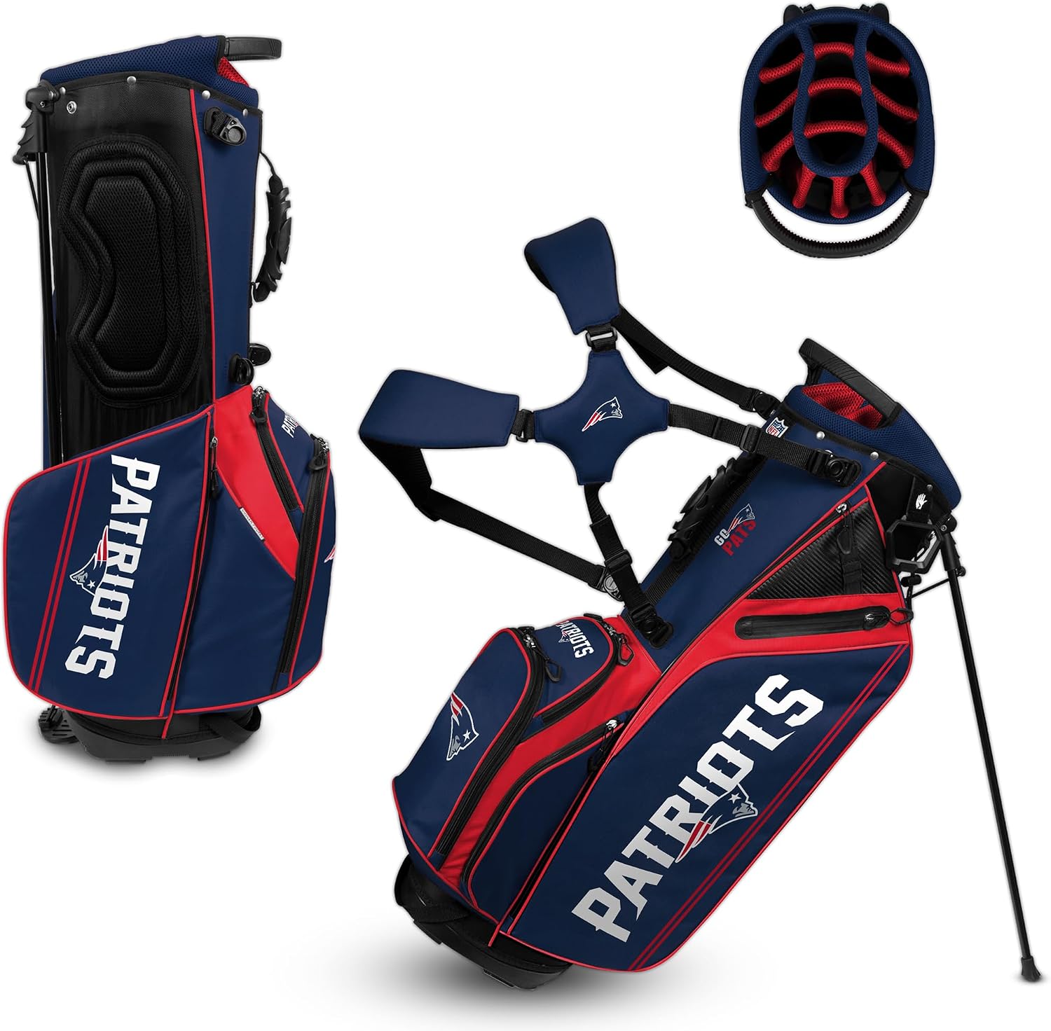 Team Effort NFL Caddie Carry Hybrid Golf Bag