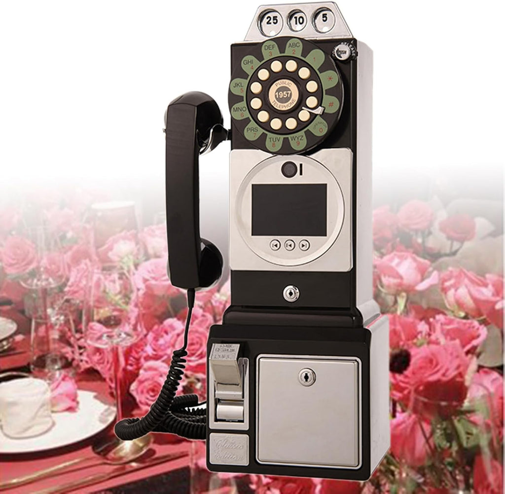 Video & Audio Guest Book Wedding Phone Guestbook Creative Easy to Use & Fun Engagements Anniversaries Baby Showers Graduation,Black