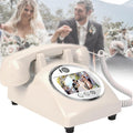 New Video Audio Guest Book Wedding Phone, 32G 1080P HD Video Audio Phone Guestbook, Creative Record Audio GuestBook for Wedding Bridal Shower, Birthday, Graduations, Baby Shower(White)