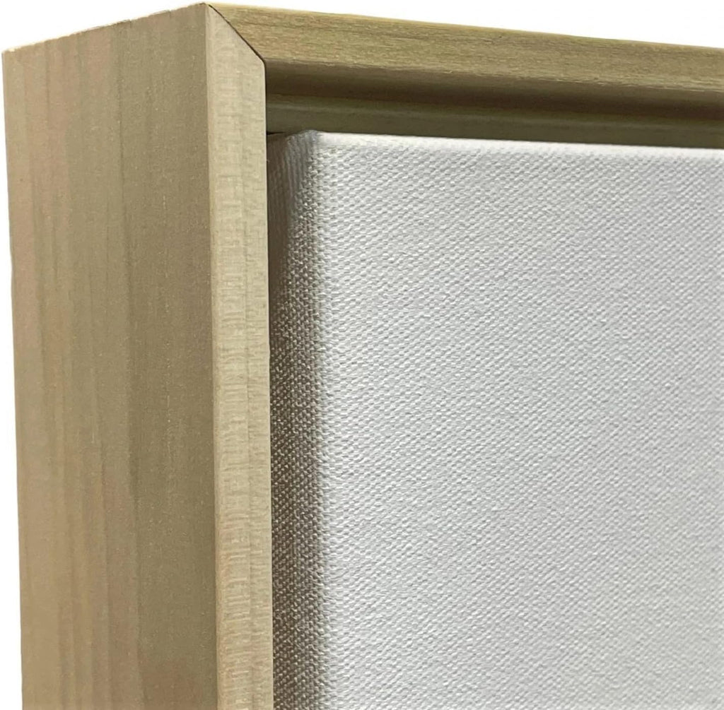 SUNBELT Natural Poplar Wood Floater Frame for 1.5' Deep Canvas (FOR CANVAS SIZE 16x20)
