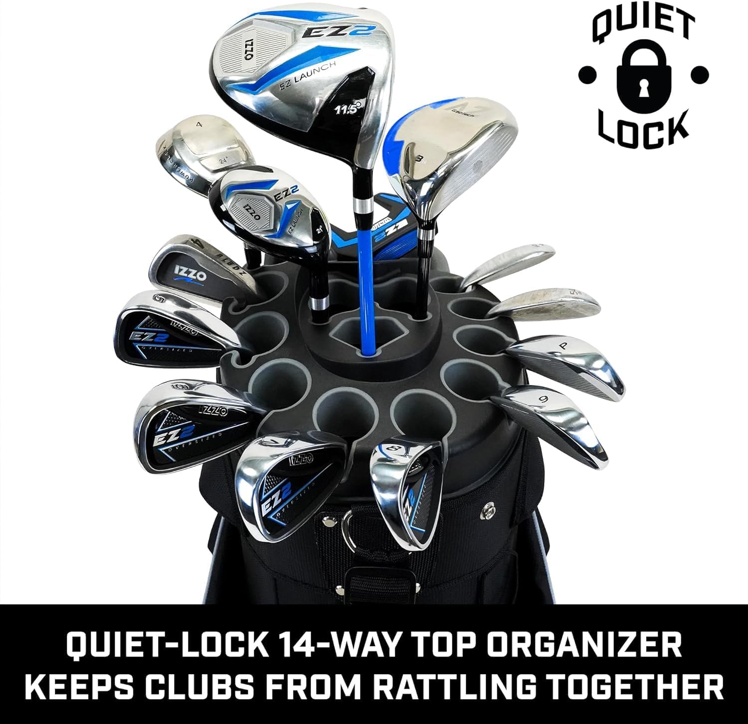 Izzo Vault Golf Cart Bag