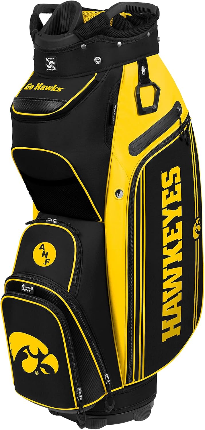 Team Effort NCAA The Bucket III Cooler Cart Golf Bag