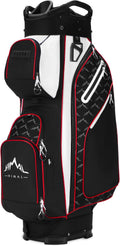 uniHimal 14 Way Golf Cart Bag Featuring Full-Length Divider Top and Multiple Pockets, Golf Bag for Men with Handles and Rain Cover