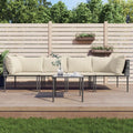 5 Piece Patio Lounge Set with Cushions Gray Poly Rattanqueen Bed Frame with headboard Queen Size Bed Frame King Size Bed Frame King Platform Bed Frame Metal Bed Frame Queen Size