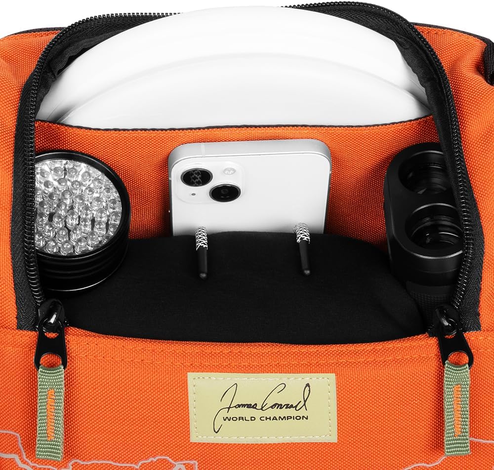 MVP Disc Sports James Conrad Voyager Series Backpack Disc Golf Bag (Choose Your Color and Size)