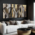 Abstract Canvas Wall Art Textured Print Pictures Contemporary Wall Decor 29'x58' Large Artwork for Living Room Kitchen Art
