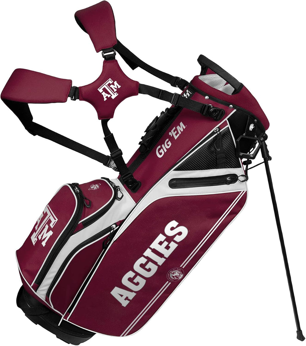 Team Effort NCAA Caddie Carry Hybrid Golf Bag