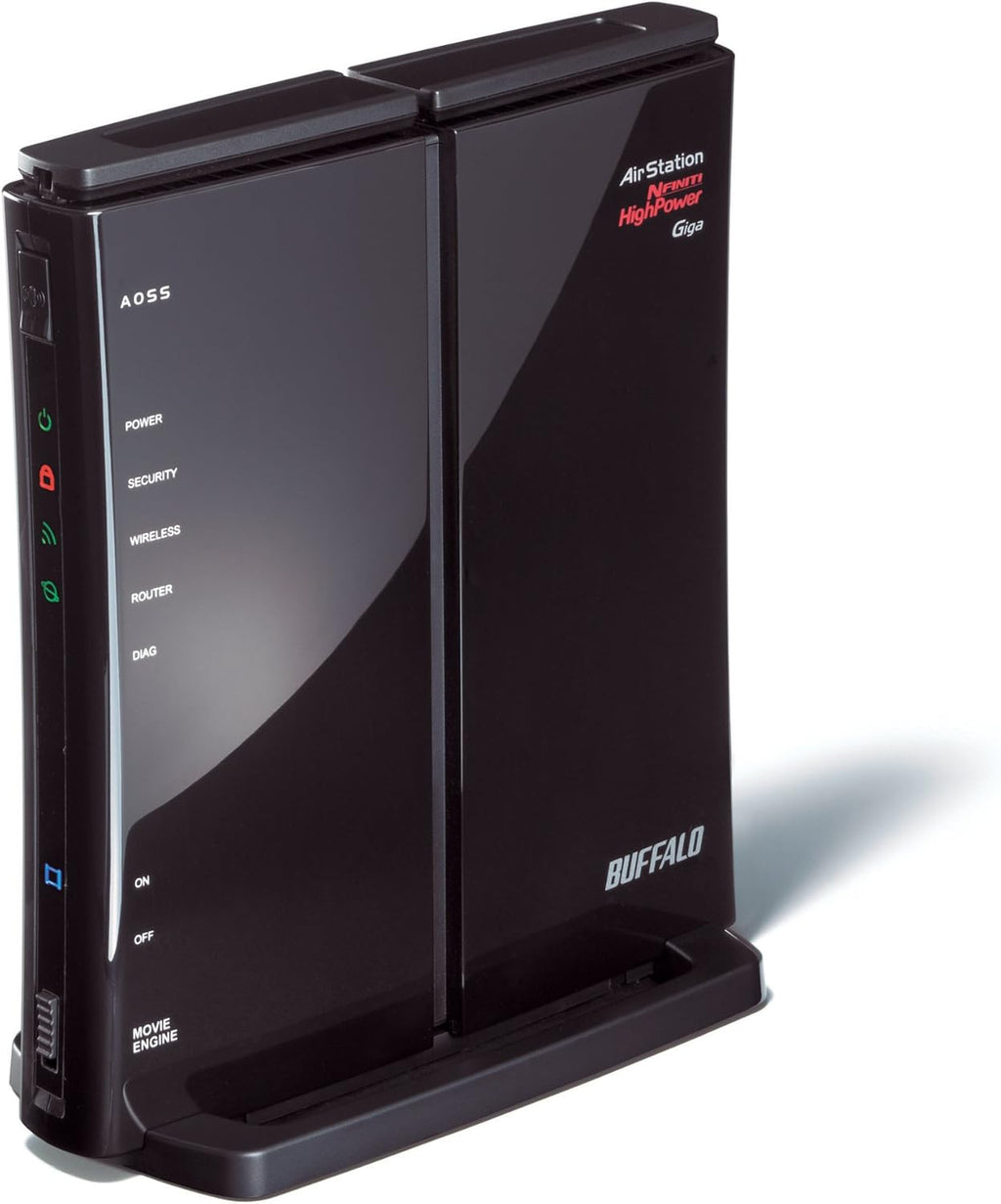 BUFFALO AirStation HighPower N300 Gigabit Wireless Router - WZR-HP-G300NH