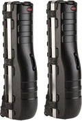 SKB Cases 2SKB-4814W ATA Deluxe Hard Plastic Golf Bag Travel Storage Case with Wheels for Cart Bags, Carry Bags, and 48 Inch Long Drivers (2 Pack)