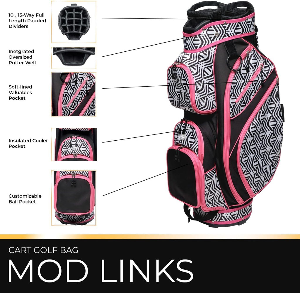 Glove It Women's Golf Bag, Lightweight Golf Cart Bag for Ladies