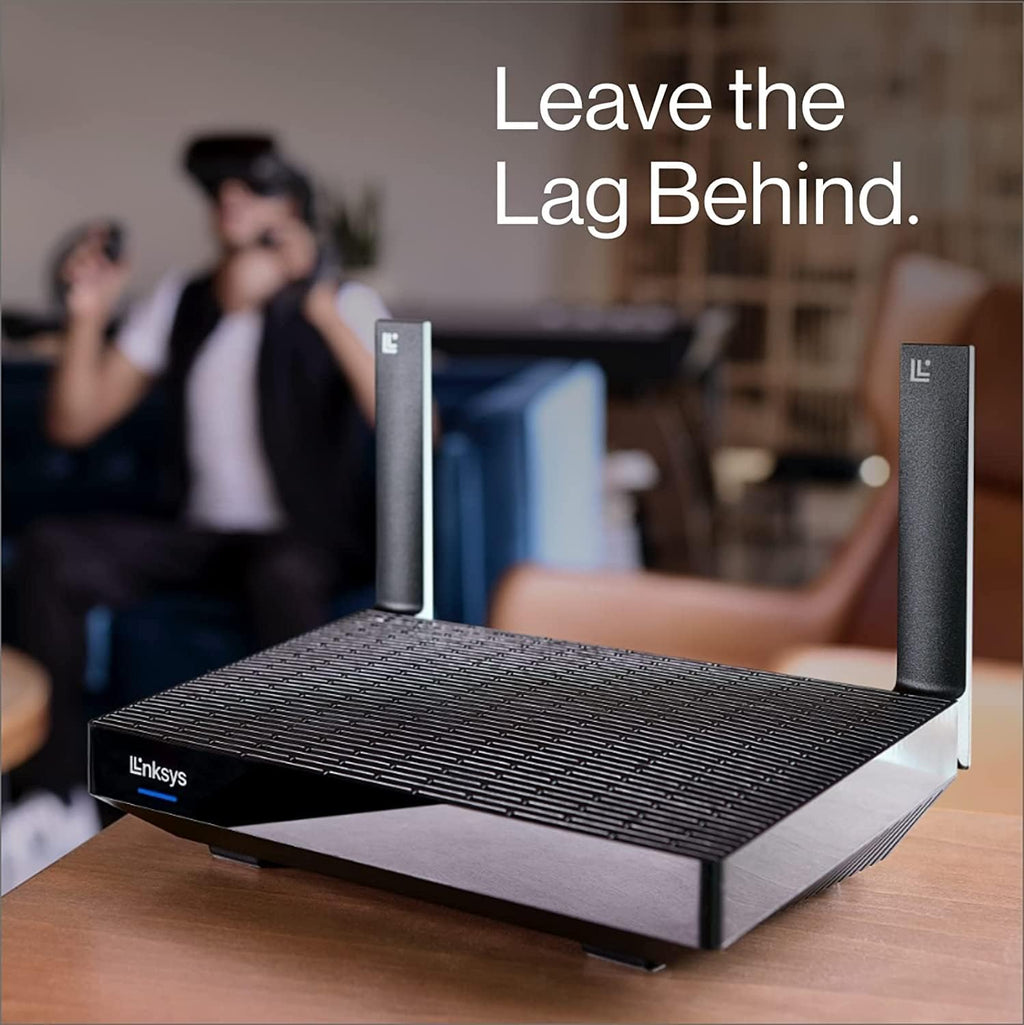 Linksys Mesh WiFi 6 Router, Dual-Band, 2,000 Sq. ft Coverage, 20+ Devices, Speeds up to (AX2000) 2.2Gbps - MR2000