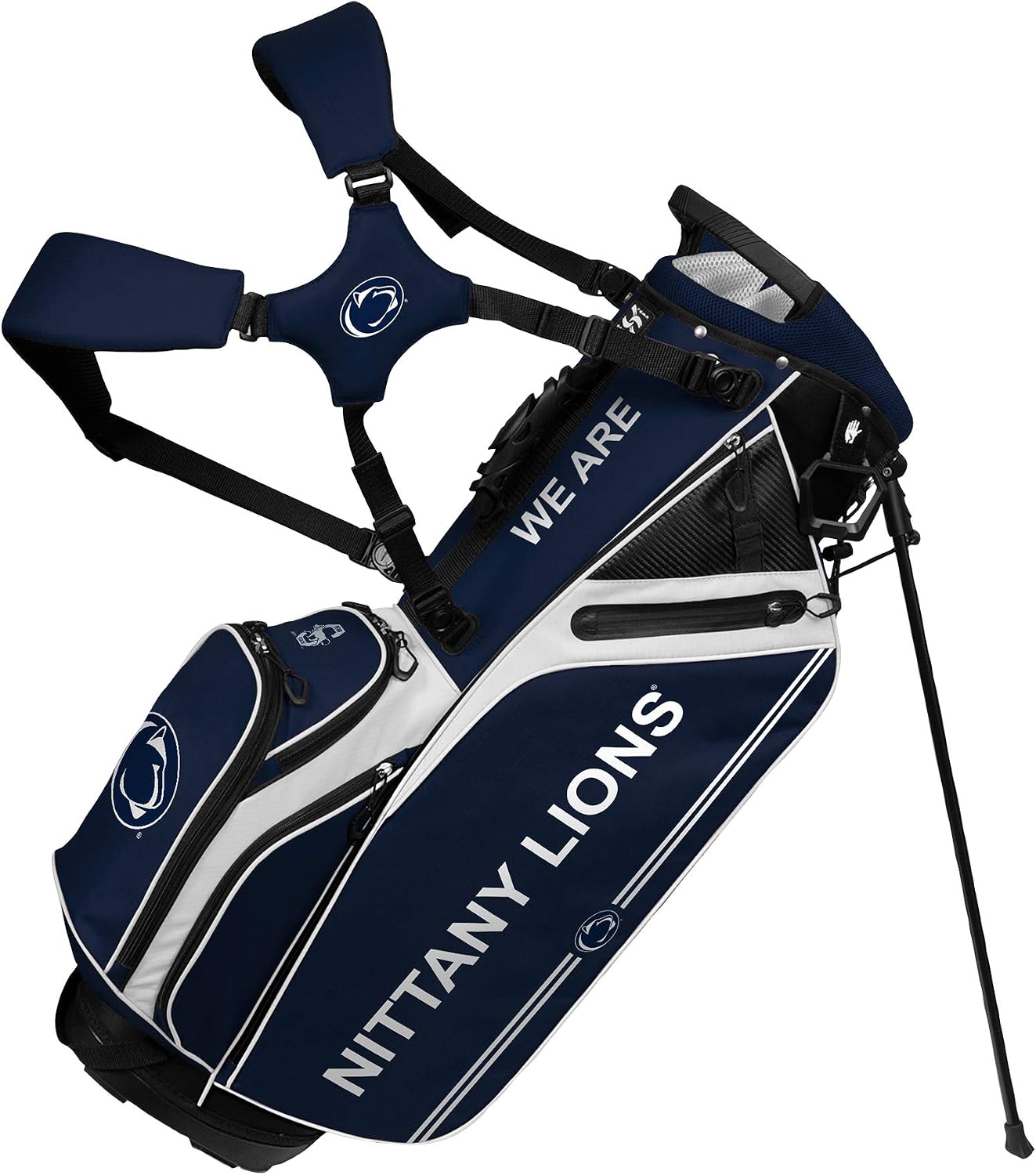 Team Effort NCAA Caddie Carry Hybrid Golf Bag