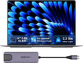 GEEKOM GeekBook X14 Pro Laptop, 2.2lbs Ultra Thin 14' 2.8K OLED Laptop Computer, Ultra 9 185H, 32GB LPDDR5x 7500MHz RAM 1TB SSD, Up to 16 Hour, 2X USB4, Fingerprint, Hub, Copilot, Windows 11 Pro