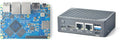 Nanopi R6C Mini WiFi Router OpenWRT with PCle Gbps Ethernet Ports LPDDR4X 4GB RAM Onboard 6Tops NPU Mali-G610 GPU RK3588S Soc for NAS IOT Smart Home Gateway Support FriendlyWrt (with CNC Metal Case)