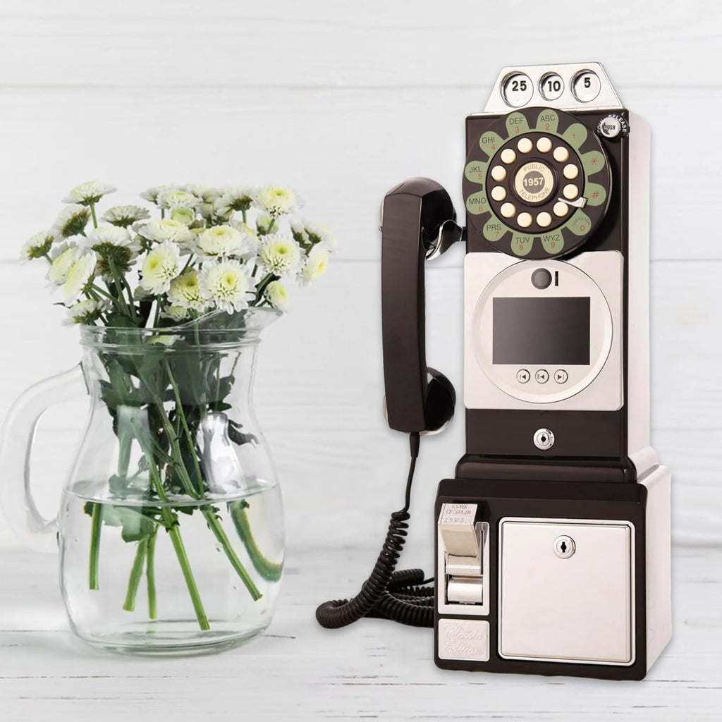 Audio Guestbook, Audio Guest Book Wedding Phone, with 3.5-Inch Display and 32g Memory, 1080p, Built-in 5000mah Battery, Suitable for Weddings, Parties, Anniversaries, Etc.,Black