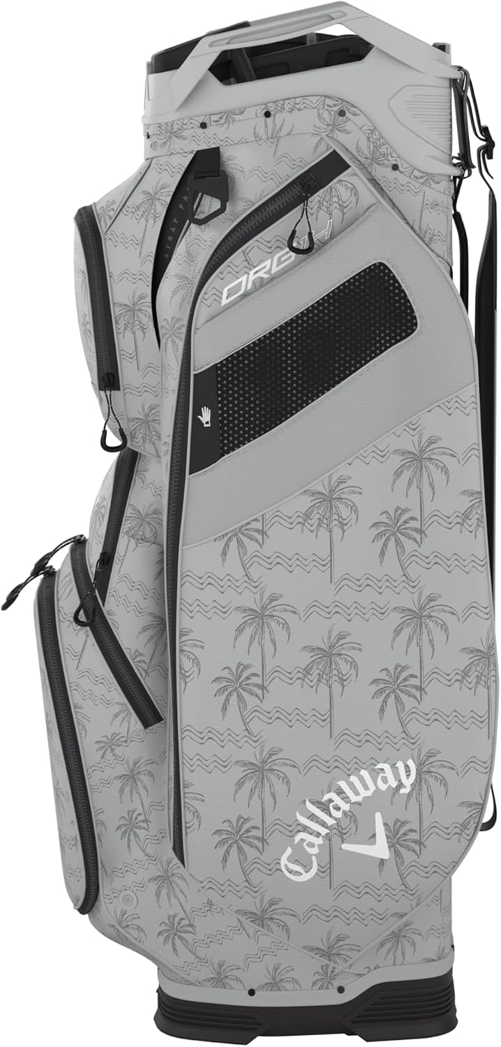 Callaway Golf ORG 14 Cart Bag (Navy/Flow Yellow)