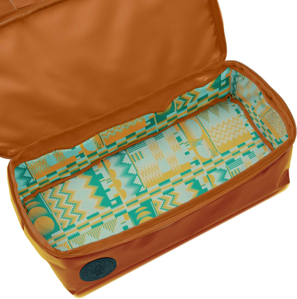 Baboon to the Moon Weekender Bag – Travel Bags for Women, Carry On Duffle with Shoe Compartment – Overnight Bag, Personal Item Travel, Weekend Bags (Caramel)