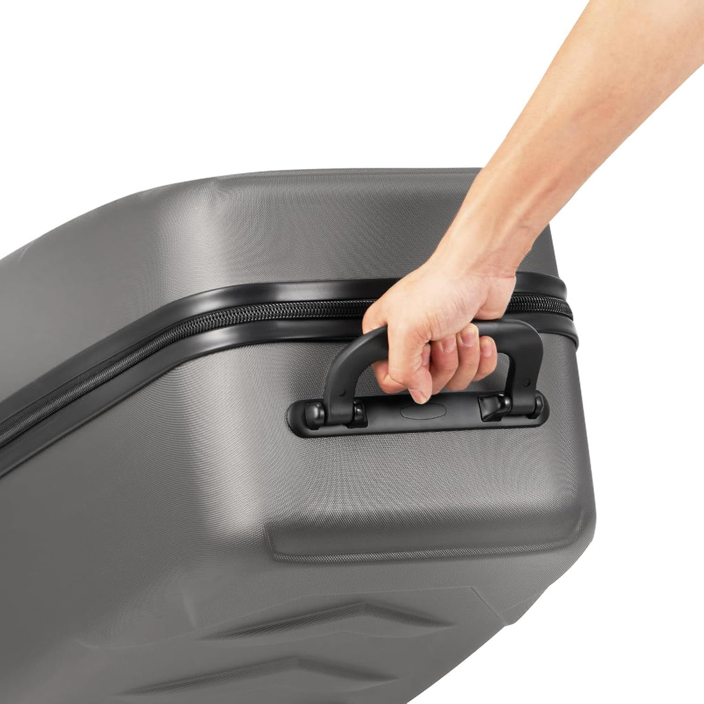 KVV Solid ABS Shell Hard Sided Golf Travel Case with Super Easy Rolling Wheels Ultimate Protection