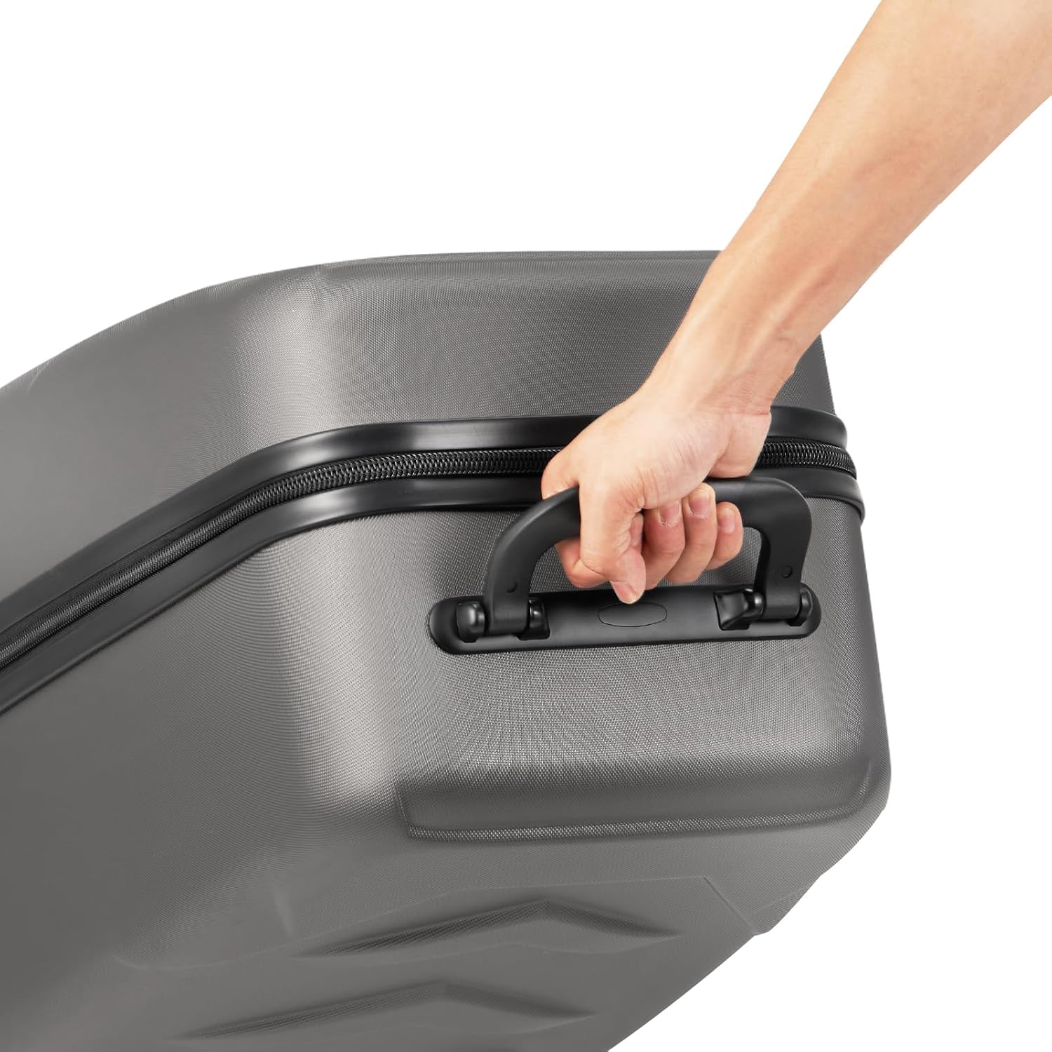 KVV Solid ABS Shell Hard Sided Golf Travel Case with Super Easy Rolling Wheels Ultimate Protection