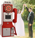 Video Audio Guest Book Wedding Phone, Audio Phone Guestbook, Record Customized Video Audio Messages,Record Preserve Your Special Occasions,Red