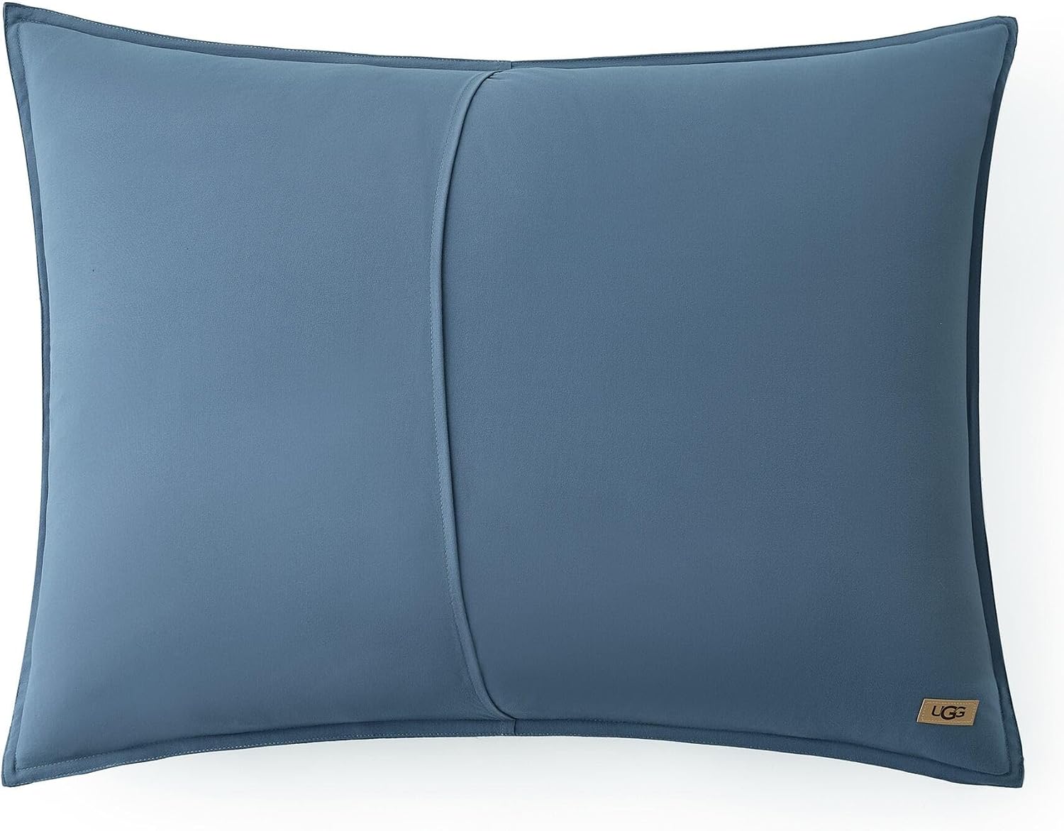 UGG Textured Twin Comforter Set - 2 Piece Striped Bedding Set with Pillow Sham – Luxurious and Cozy Reversible Blue Bed Set for Bedroom & Dorm (Twin/Twin XL)