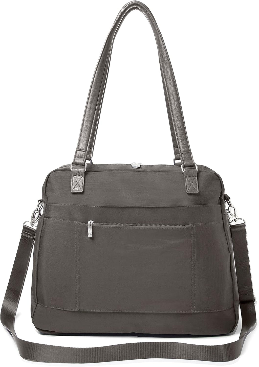 Baggallini Overnight Expandable Laptop Tote with RFID Phone Wristlet